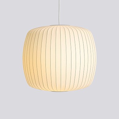 Подвесной светильник HAY Nelson Roll Bubble M, молочно-белый