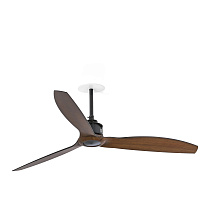 JUST FAN M RECESSED Black/walnut fan Wall Control black