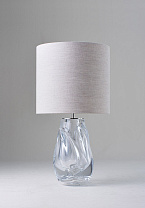 Clear shown with 12 Top Hat in Natural Linen with Cream Card lining
