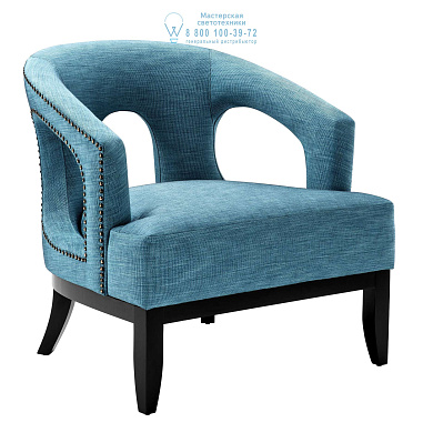 111949 Chair Adam albin turquoise Eichholtz