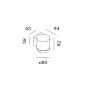 Настенный светильник TAIO ROUND WALL OUTDOOR 1.0 Wever & Ducre — фото 5