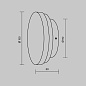 Настенный светильник Maytoni Basic Texture 5W Черный MOD461WL-L5BGK — фото 4