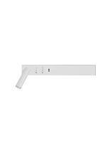 Sandy White Metal Backlight LED 5 Watt 350Lm Reader LED 3 Watt 210Lm 220-240Volt 3000K IP20 USB Charger Switch On/Off L: 35 W: 10 H: 8 cm