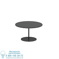 СТОЛ BUTLER Ø60CM H35CM АНТРАЦИТОВЫЙ КЕРАМИЧЕСКИЙ ЧЕРНЫЙ Royal Botania
