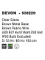 938220 DEVON Novaluce светильник LED E27 6x12Вт 230В IP20