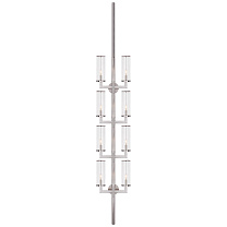 Liaison Statement Sconce полированный никель с прозрачным стеклом