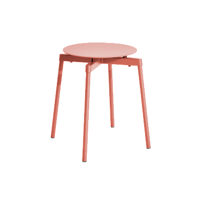 M0810505 FROMME Petite Friture Табурет коралловый