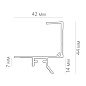 Профиль LINEAR 1314 U F B Led Techology — фото 1