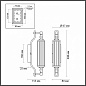 4941/1W Odeon Light Tolero настенный светильник, 40Вт, черный