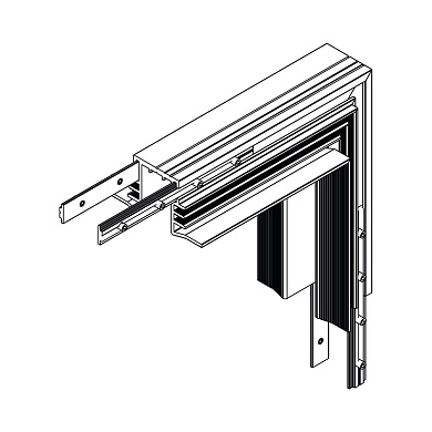 Монтажный комплект Kreon Lini 10 для угла стена-потолок KR774215