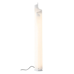 0084110APP Artemide Chimera торшер с вытянутым корпусом из матового стекла и мягким рассеянным свечением