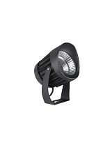 Dark Anthracite Aluminium & Glass LED 10 Watt 700Lm 3000K 100-240 Volt 50Hz Beam Angle 38° IP65 D: 9 W: 9.5 cm
