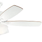 52" Terra Select Fan Matte White люстра-вентилятор 330347MWH Kichler — фото 2