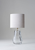 Clear shown with 10 Slim Straight Oval in Natural Linen with Cream Card lining