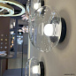 Бра Crystal Lux BOSQUE AP1 BLACK/TRANSPARENT — фото 2