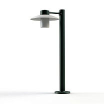 Aubanne N° 3; Frosted glass E27 23W; Slate grey