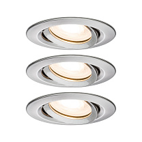 Downlight Nova Plus 3-piece set Swivelling round