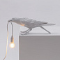 SE14733 Seletti Bird Lamp Игра в крытом белом — фото 1
