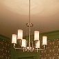 Vetivene 6 Light Chandelier Classic Pewter люстра 52451CLP Kichler — фото 2