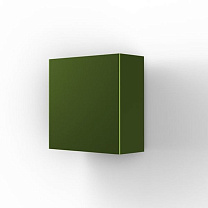 Klint N° 2; Clear PMMA Built-in LED 2800°K warm white 8W; Fern green