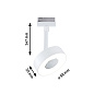 95703 Paulmann Kratos 210 лм 5 Вт 3000 К с регулировкой яркости 230 В Сигнальный белый — фото 2