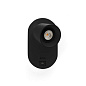 40136N Faro barcelona CORB USB C настенный светильник матовый черный — фото 4