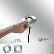Bolas Led square - 10W 40° WW- 230V-inox