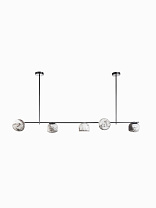 Подвесной светильник Heathfield Orla 5 Light Horizontal — Черненая бронза