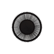 Clava Up - Wood Black Oak Medium Ø 35 x 16,4 cm