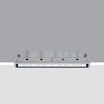 Laser Blade Recessed frame - LED - Warm White - Incorporated DALI dimmable power supply - Wall washer optic 24.5W 662.8lm - 2700K - CRI 95 - DALI-2