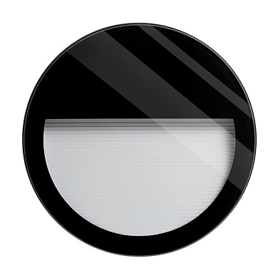 Уличный встраиваемый в стену светильник MaxiVerso Flat R RD Glass 220 Ghidini GH1361