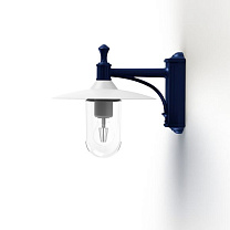 Montana N° 3; Clear glass E27 105W; Steel blue