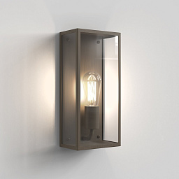 1183023 Astro lighting Messina настенный светильник бронза с матовым стеклом