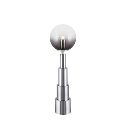 210352 Globen Lighting Astro настольная лампа с шарообразным плафоном и хромированным основанием