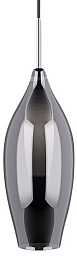 803027 Lightstar Pentola подвесной светильник с каплевидным плафоном зеркального хрома