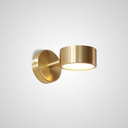 SUNSHINE-WALL01 Imperiumloft Sunshine настенный светильник с круговым отражателем и цилиндрическим плафоном