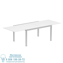 РАЗДВИЖНОЙ СТОЛ TABOELA 100x150/270 + КЕРАМИЧЕСКАЯ СТОЛШНЯ БЕЛЫЙ ЭЛЬ ПОЛ Royal Botania