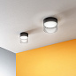 90282 Linea Light Crumb PL LED M современный потолочный светильник прозрачный; белый — фото 2