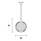 Подвесной светильник Tee indoor S1 Masiero — фото 3