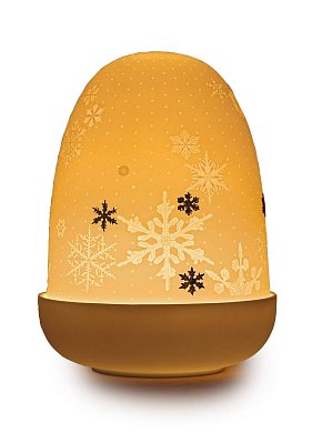 Аккумуляторная настольная лампа Snowflakes Dome Lladro 01023942