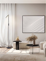 Dimmable Switch Sandy Black Aluminium & Acrylic LED 30Watt 220-240Volt 2288Lm 3000K IP20 D:25 H:205 cm