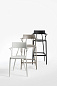 05888GR Kartell AI Барный стул AI Recycled 65 см, серый — фото 4