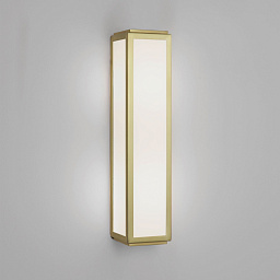 1121037 Astro lighting Mashiko настенный светильник вертикальный корпус с матовым стеклом золото