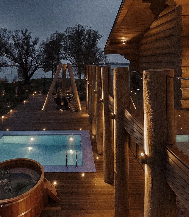 Проектирование освещения банного комплекса Zavidivo Spa Village — фото 7