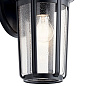 Fairfield 14.5" 1 Light Wall Light Black уличный настенный светильник 49893BK Kichler