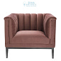 111431 Chair Raffles roche faded rose velvet Eichholtz