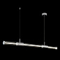 LINEUP SP24W LED CHROME Crystal lux LINEUP Светильник подвесной LED 24W 2880Lm — фото 6