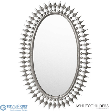Wellington Mirror-Silver Leaf Global Views зеркало