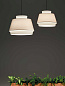 ACB Iluminacion Aspen 3916/45 Подвесной светильник Белый/Лен, LED E27 1x15W
