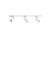 Sandy White Aluminium LED GU10 3x10 Watt 100-240Volt IP20 Bulb Excluded L:60 W:6 H:13.7 cm